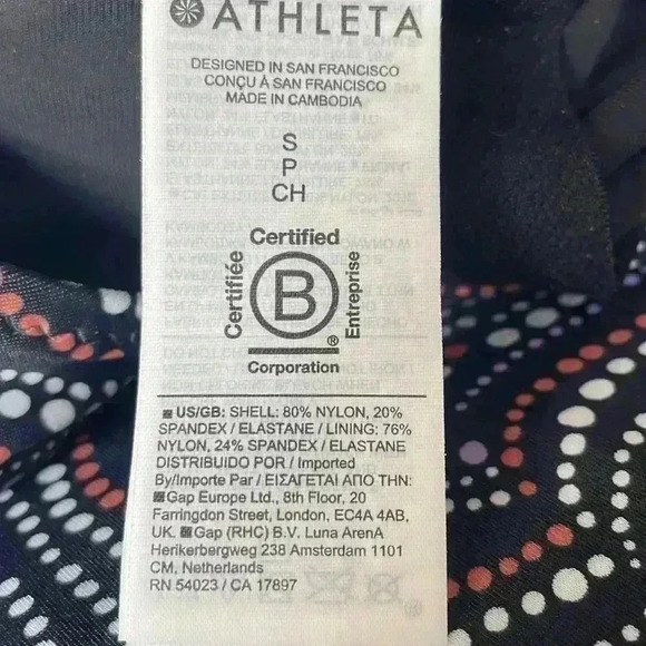 Athleta Seychelles One Piece Swimsuit Size Small NWT - Picture 5 of 5